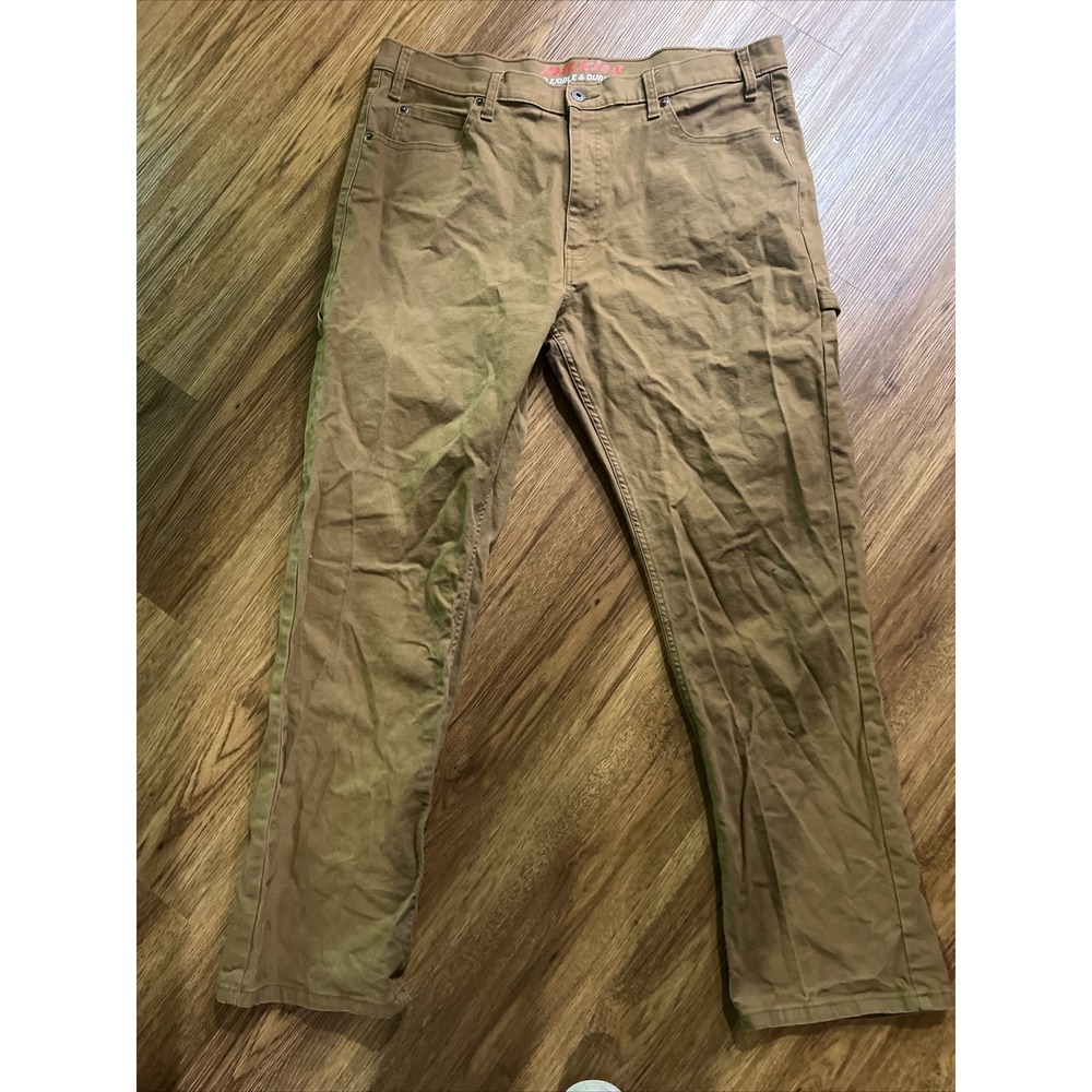 Dickies Work‎ Pants Brown Size 38x32 RN20697 Carpenter